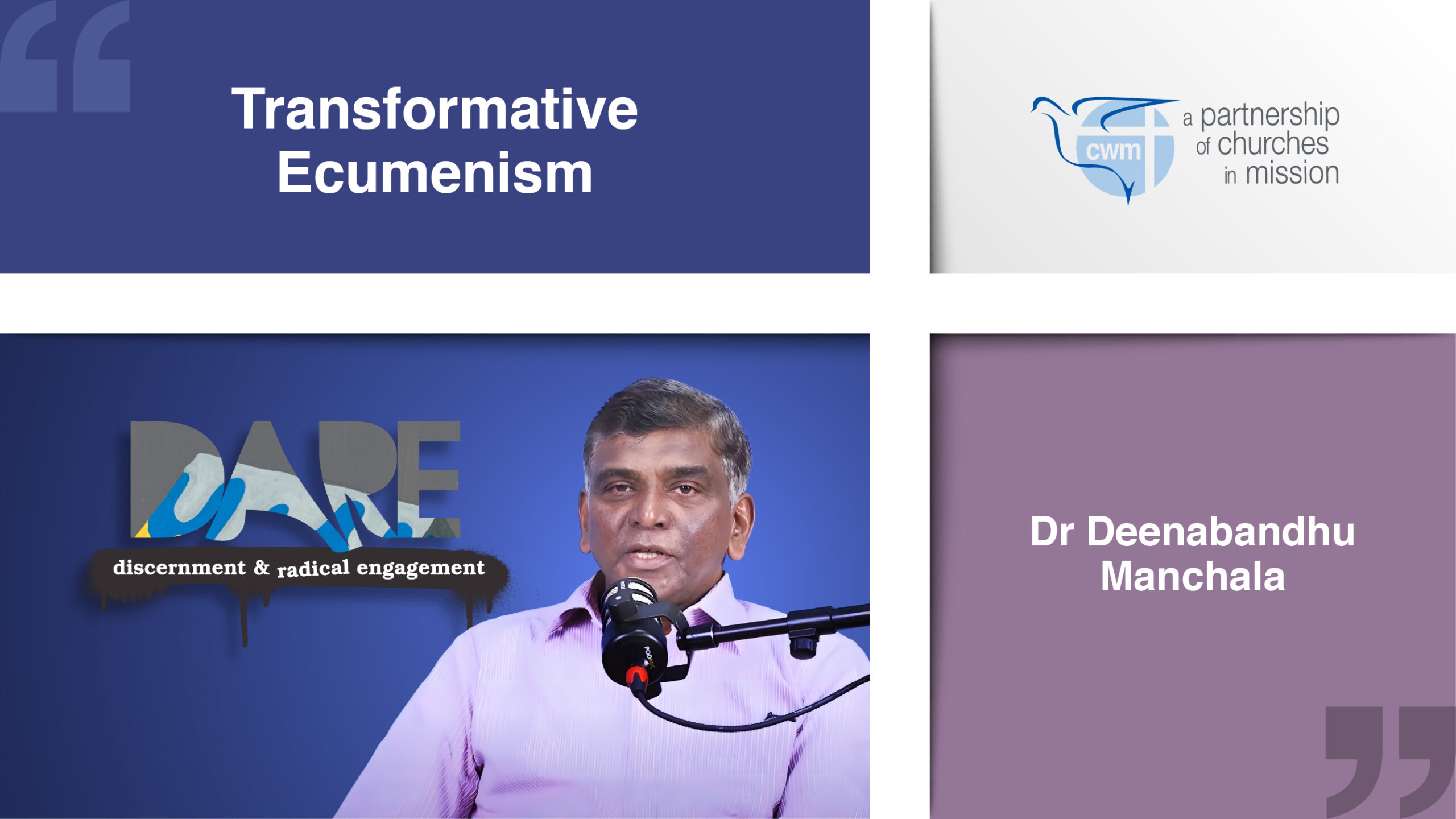 DARE – Transformative Ecumenism - Council for World Mission